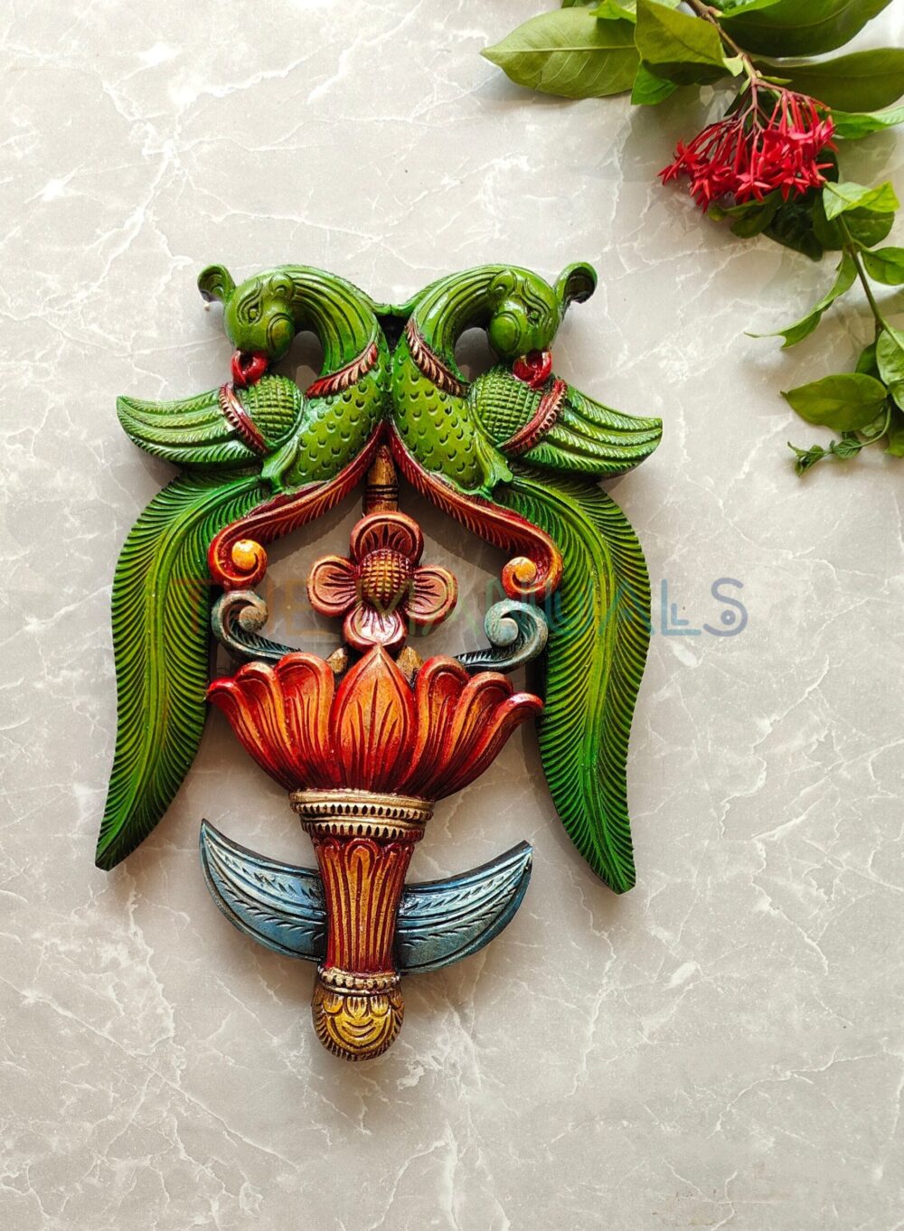 parrots with special design with green colour - Image 2