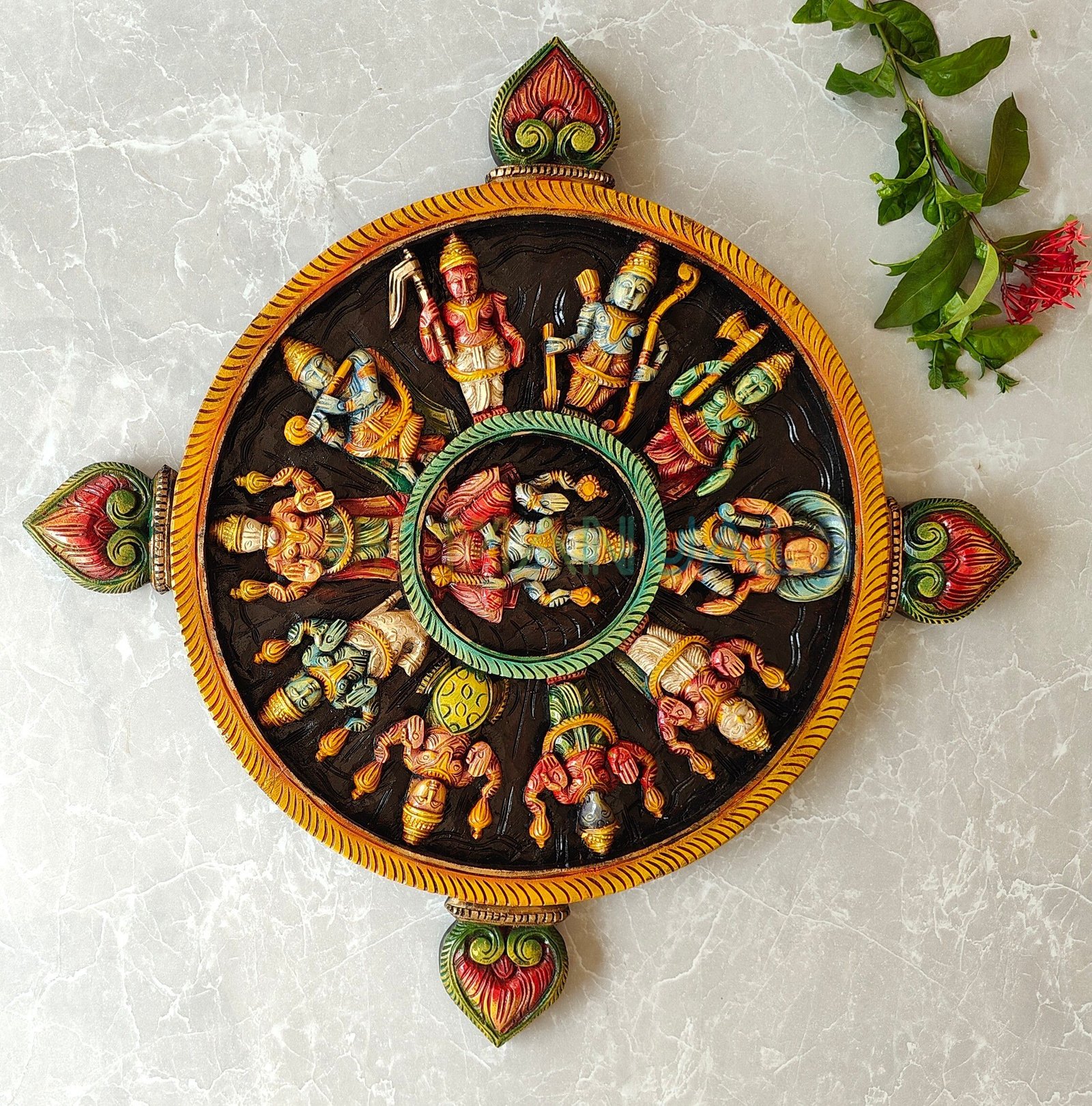 Dashavatara Wall Hanging - Image 3