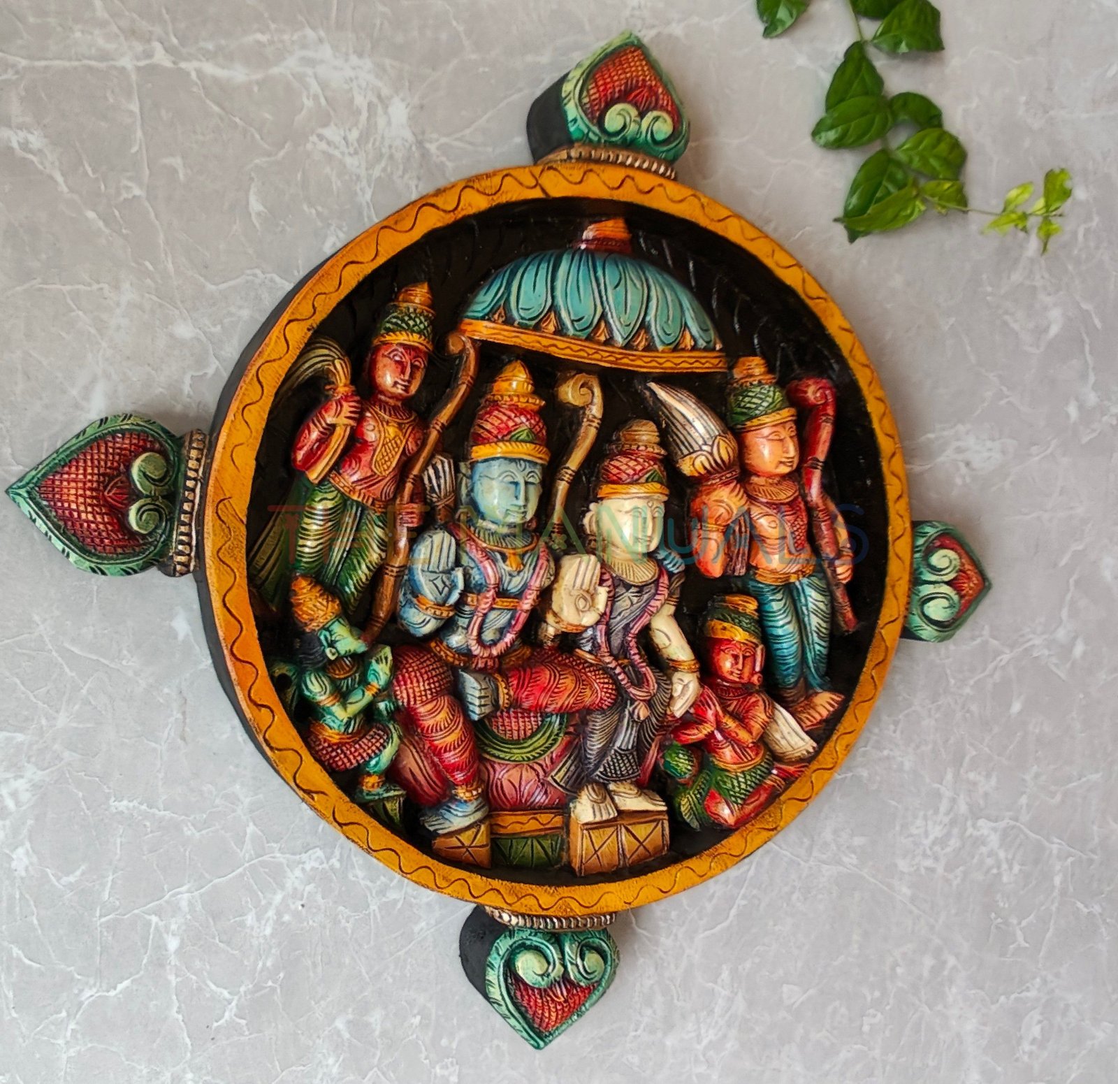 Rama Pattabhishekam Wall Hanging