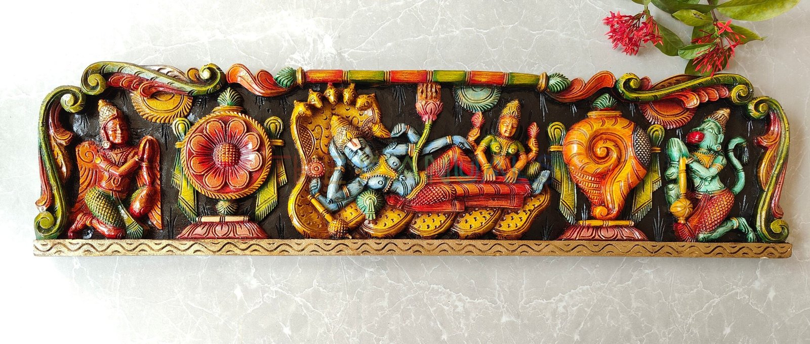 Maha Vishnu Panel Wall Art - Image 2